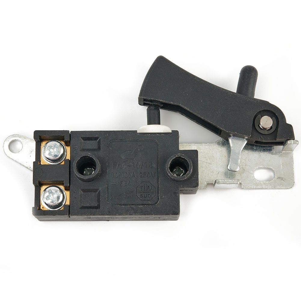 250V/10A Control Switch Trigger Switch FA2-10/1B Plastic+Metal Replacement