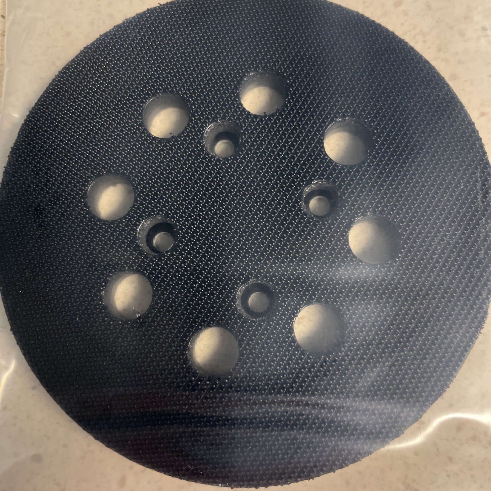 Replacemen Wheel For Hook And Loop 5” Orbital Sander Pad Set Of Two