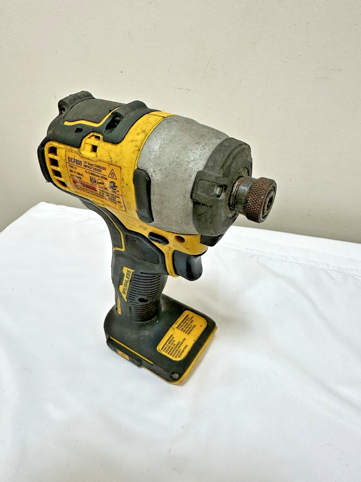 Dewalt DCF809 Atomic 20V Brushless 1/4&Prime; Impact Driver Tool Only
