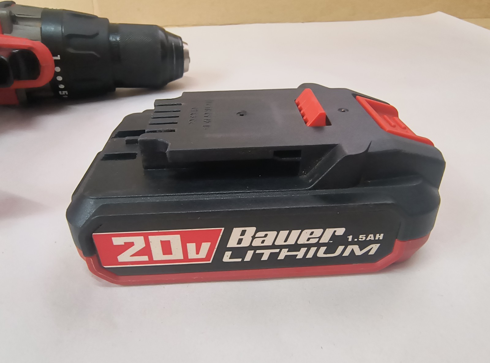 New Bauer 1791C-B1 20v 1/2&Prime; Drill Driver w/ Battery *No Charger