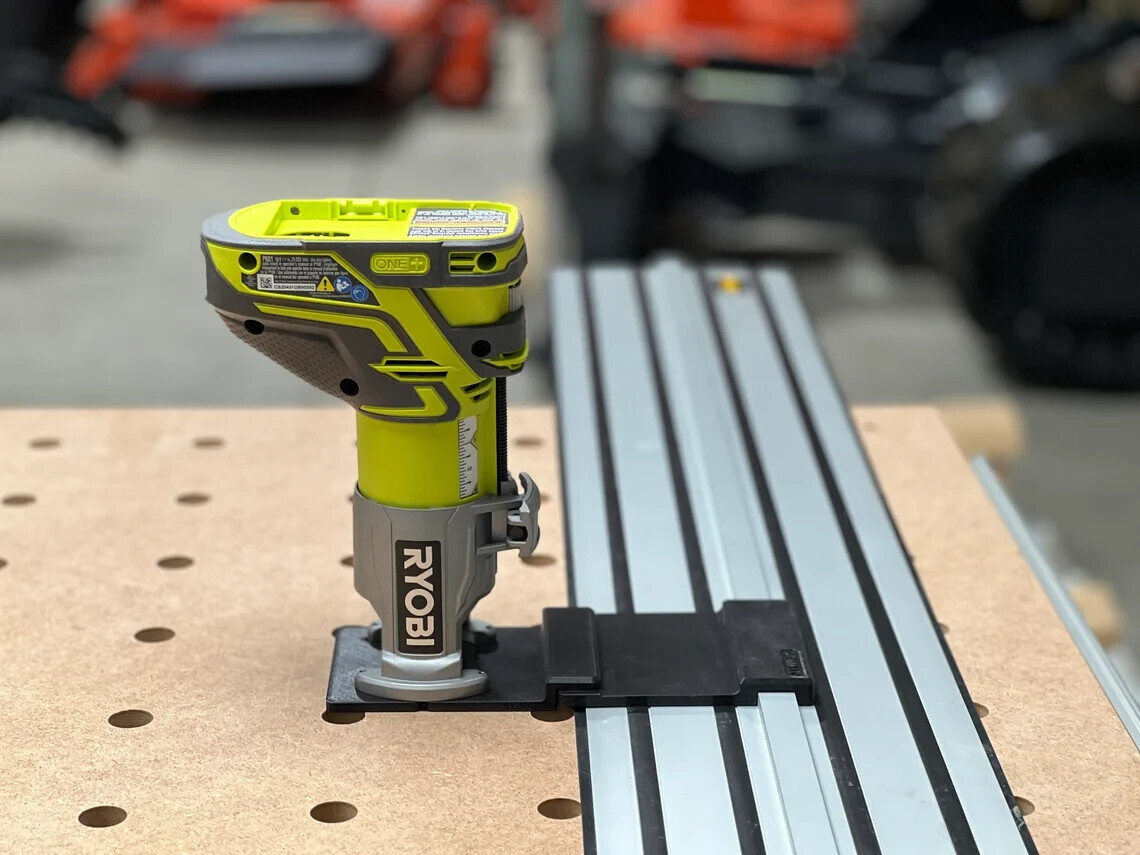 Ryboi Router Adapter for Dewalt Track Saw Guide Rail