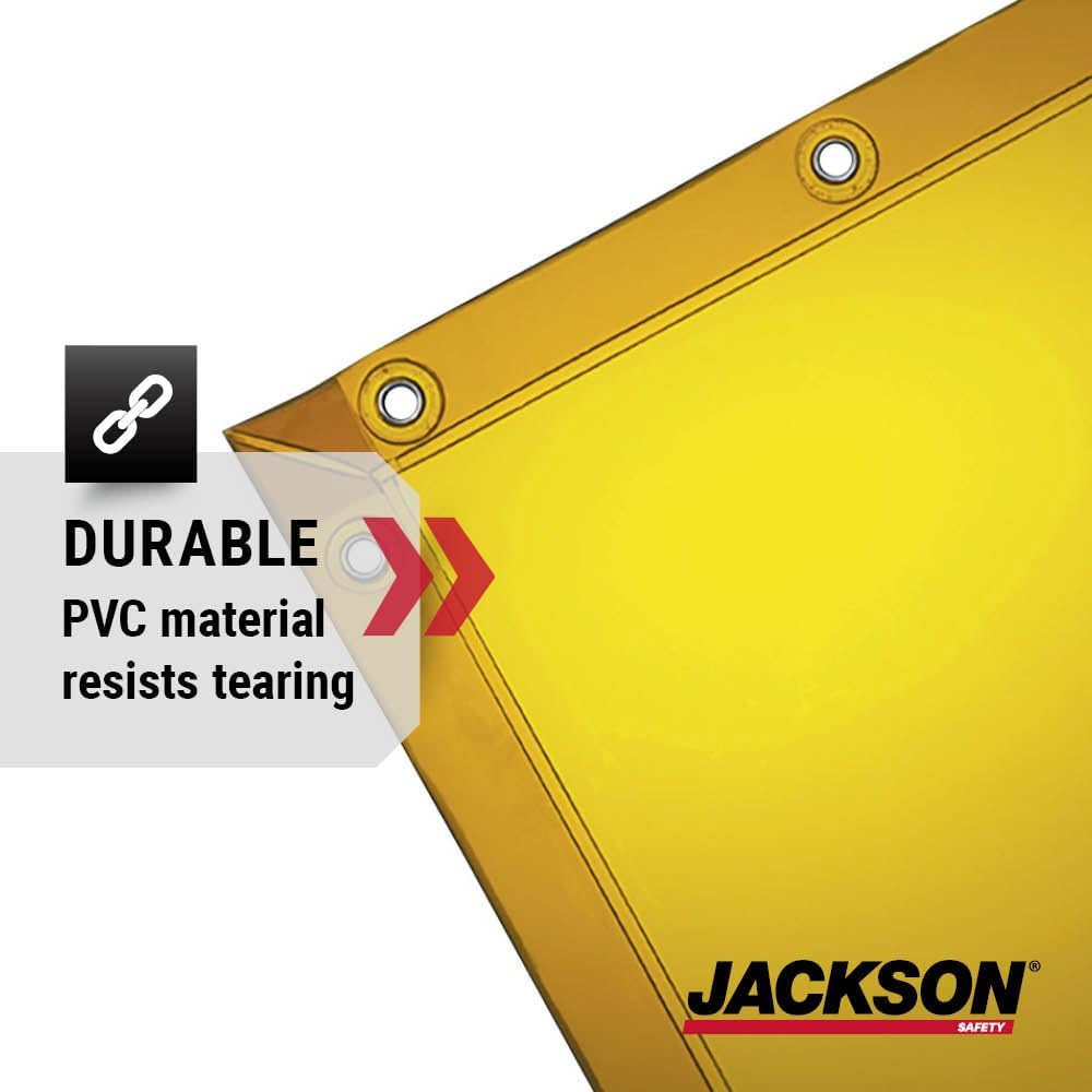 Jackson Safety Wilson Transparent Welding Curtain (Multiple Sizes and Colors),