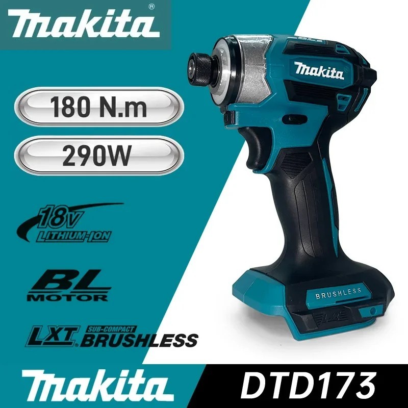 Makita Impact Driver DTD173 18V Cordless Impact Driver – Brushless