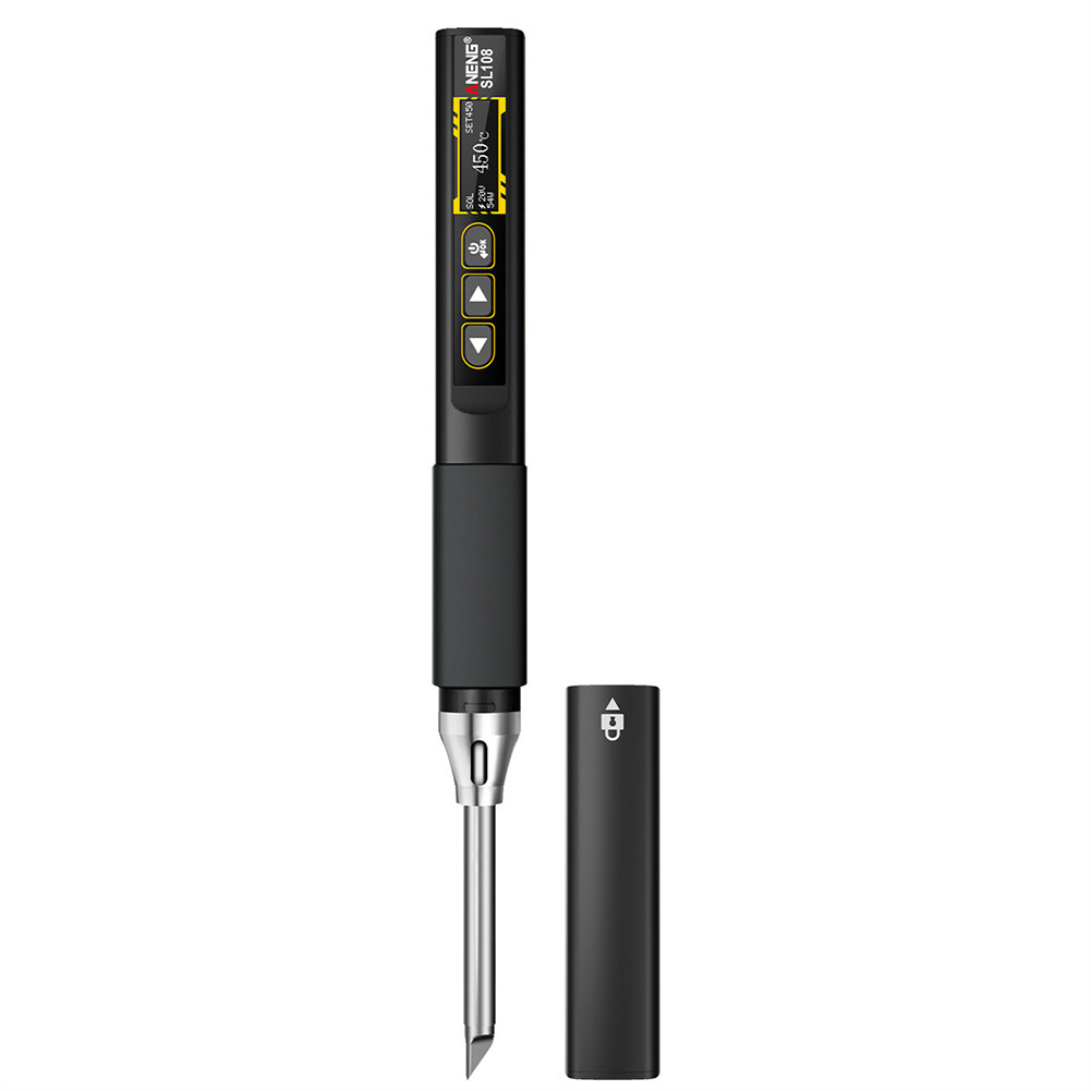 Electric Soldering Lrons Kit PD 96W QC Adjustable Temperature Fast Heat Portable