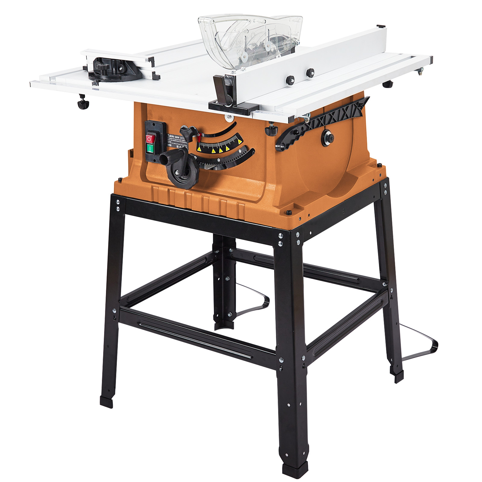 Table Saw portable table saw Adjustable Blade Angle and Height, Safety features