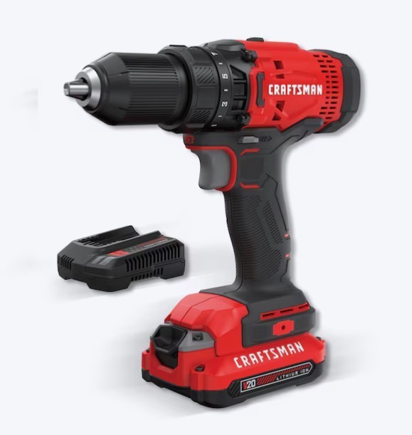 CRAFTSMAN CMCD700C1 1/2in 20V Cordless Drill/Driver