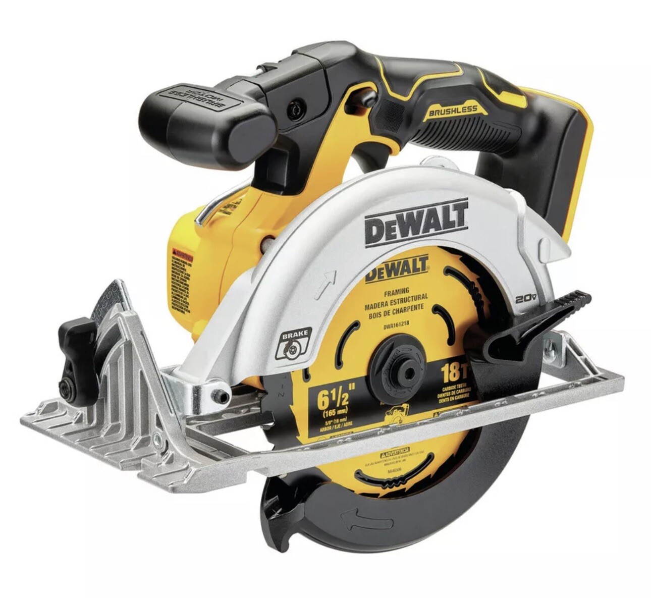DeWalt DCS565B 20V MAX BL Li-Ion 6-1/2 in. Circular Saw (Tool Only) New