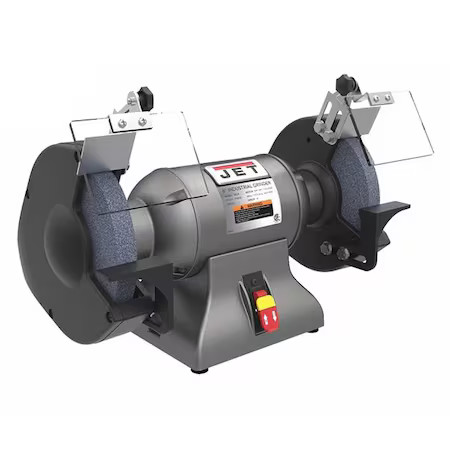 Jet 578008 Bench Grinder, 31 In L X 14 In W, 115V, 1 Hp