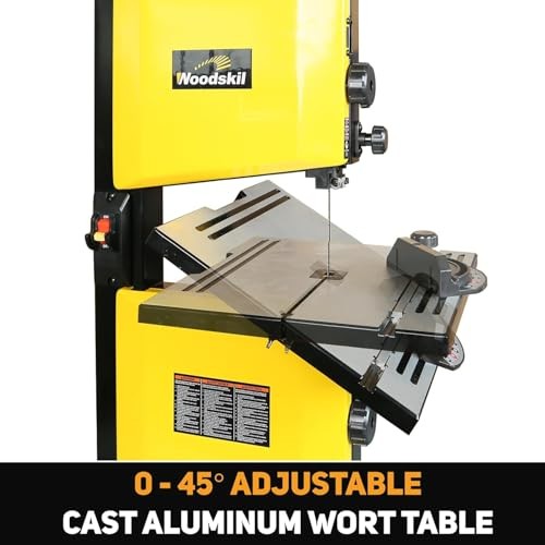 Woodworking Band Saw 9 Inch Benchtop Cast Aluminum