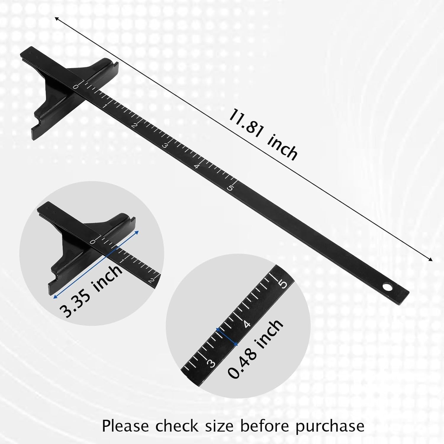 Replacement Rip Fence Guide for Ryobi Models – Tool-Free Installation Included