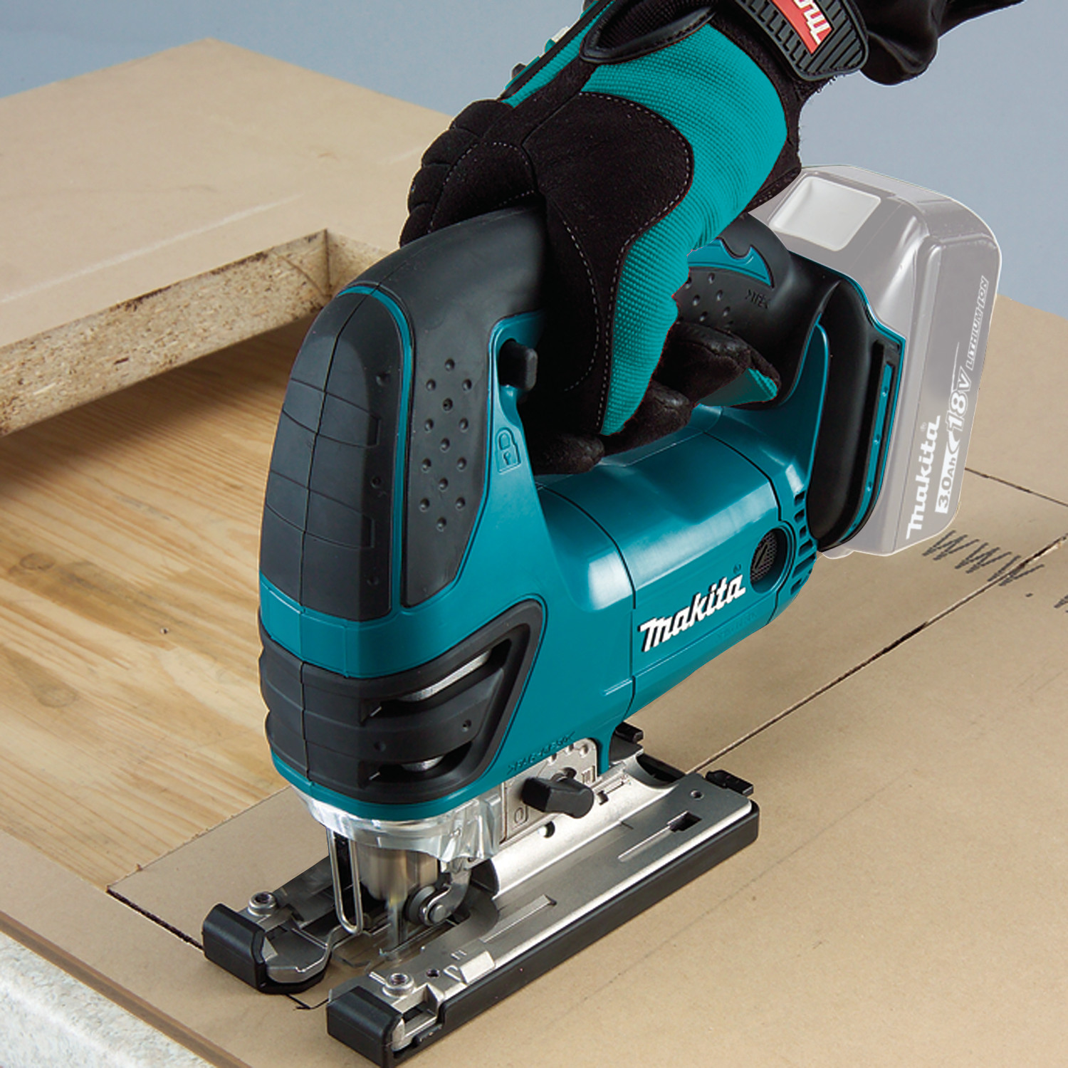 Makita XVJ03Z 18V LXT Lithium‑Ion Cordless Jig Saw, Tool Only