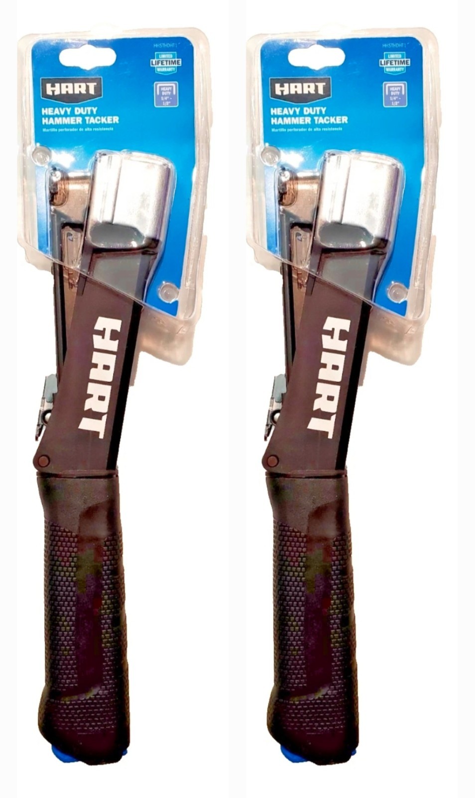 HART 2pk: Heavy-Duty Staple Hammer Tacker, Made of Metal, HHSTHDHT1 🆕