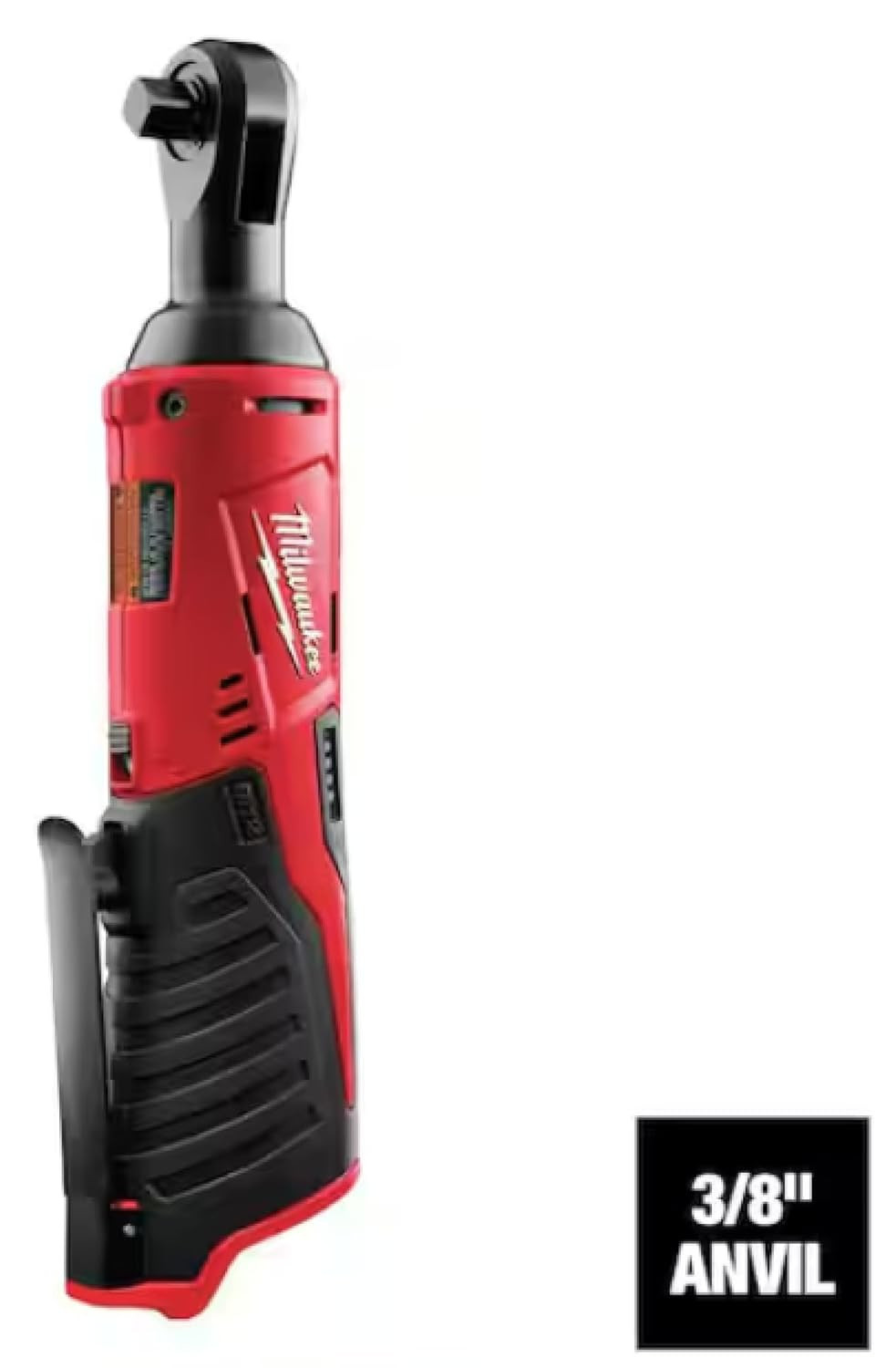 Milwaukee 2457-20 M12 Cordless 3/8&Prime; Sub-Compact 35 Ft-Lbs 250 RPM Ratchet W/ Var