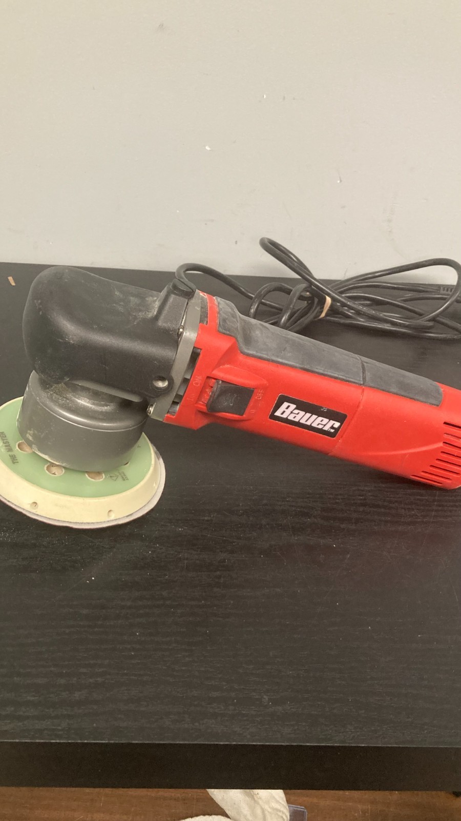 Bauer Model 1814E-B Dual Action Polisher Electric Buffer Variable Speed