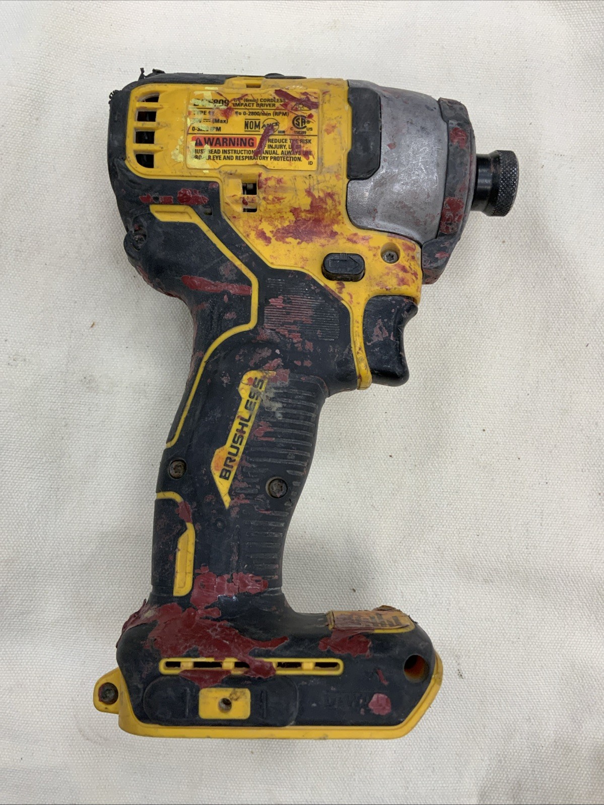 DeWalt DCF809 20V MAX 1/4&Prime; Impact Driver Tool Only