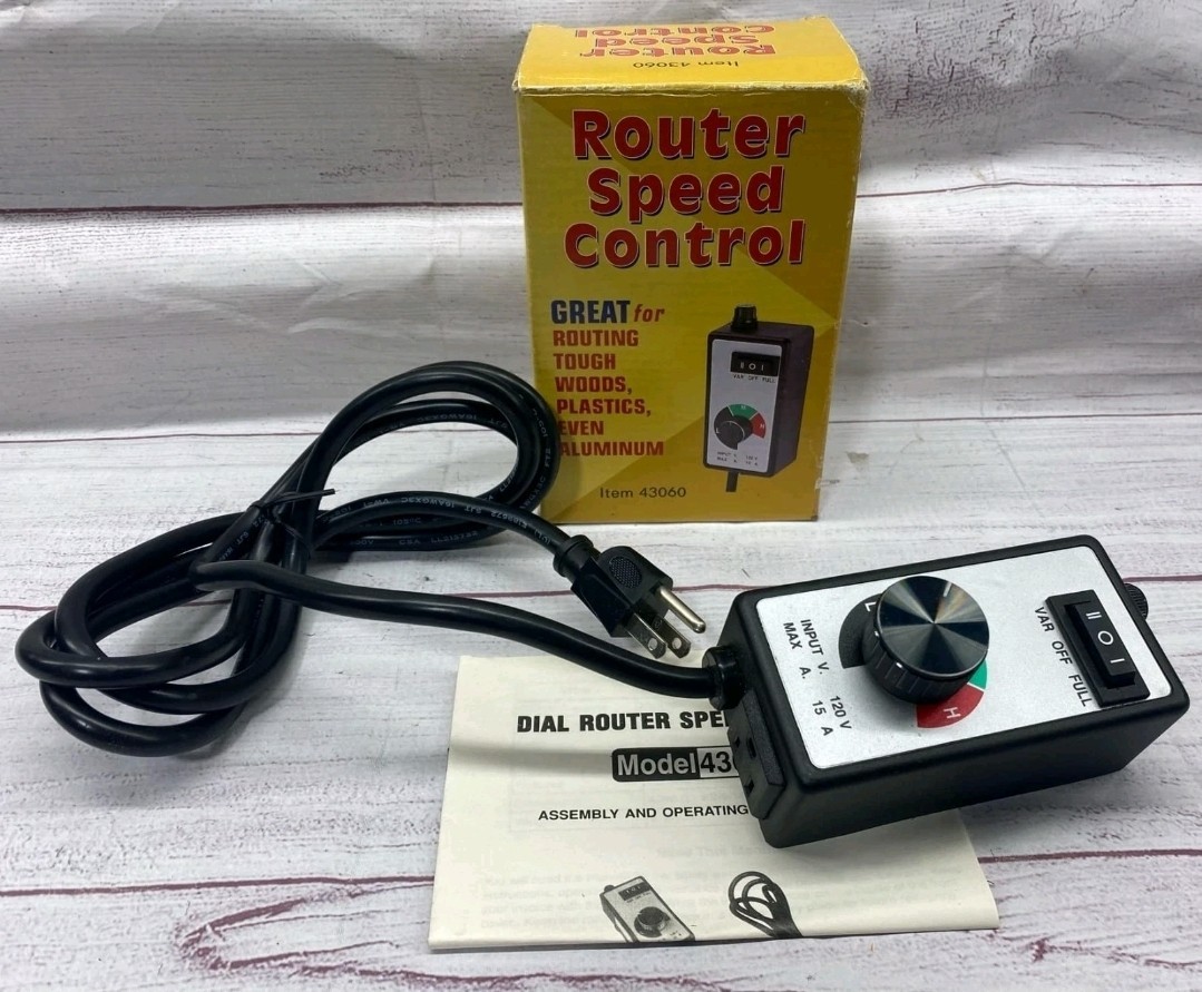 Harbor Freight Router Speed Control – Item # 43060 -120 V 15A – New in Box