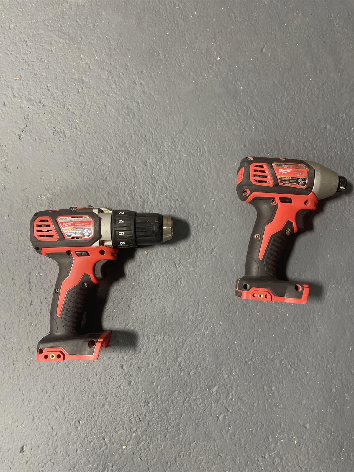 Milwaukee M18 1/2&Prime; Drill Driver (2606-20) and 1/4 Impact Driver 2656-20