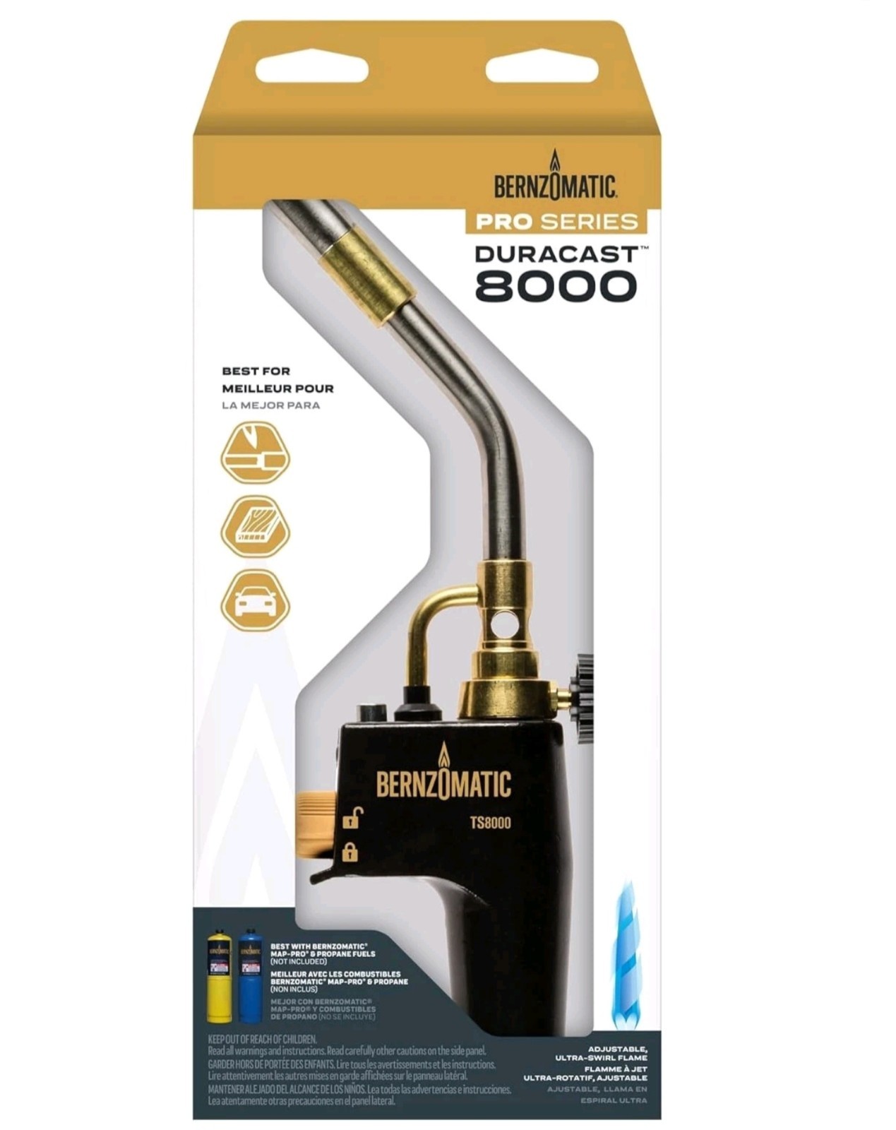 Trigger Start Torch TS 8000 High Intensity Blow Torch for Soldering and Heating