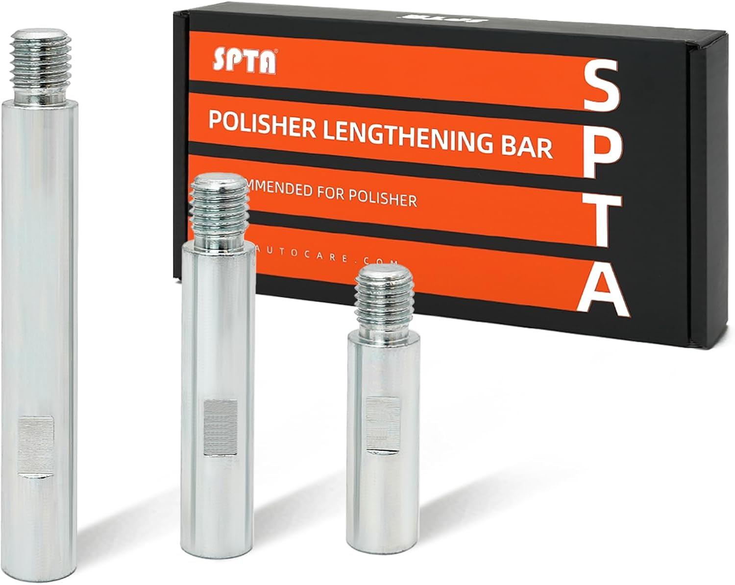 SPTA Metal Rotary Extension Shaft Set, 75Mm,100Mm,140Mm, 5/8&Prime;-11 Thread for Rota