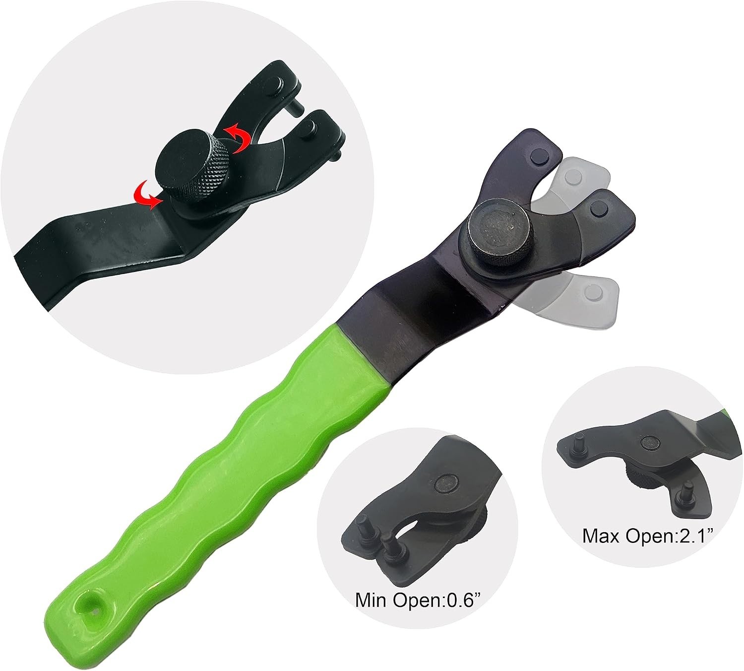 3-Piece Angle Grinder Extension Kit: 5/8&Prime;-11 Rods for Effortless Polishing