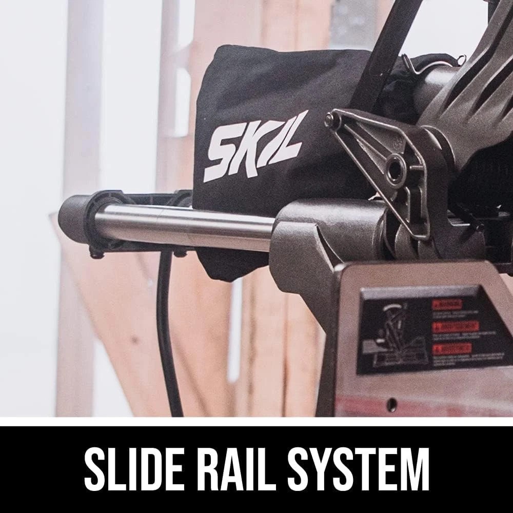 Versatile 10&Prime; Dual Bevel Sliding Compound Miter Saw with Safety Features