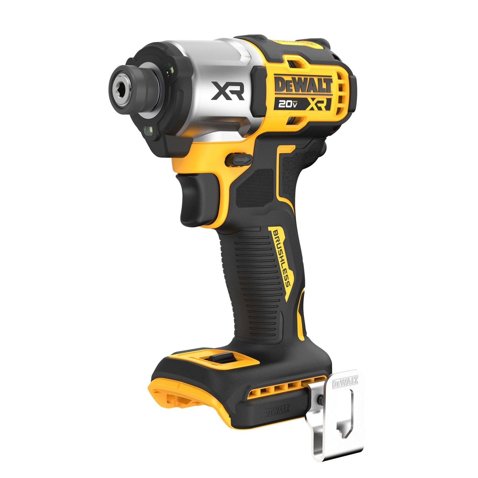 DEWALT 20V MAX XR Impact Driver, 1/4 Inch High Torque One Size, Black,yellow