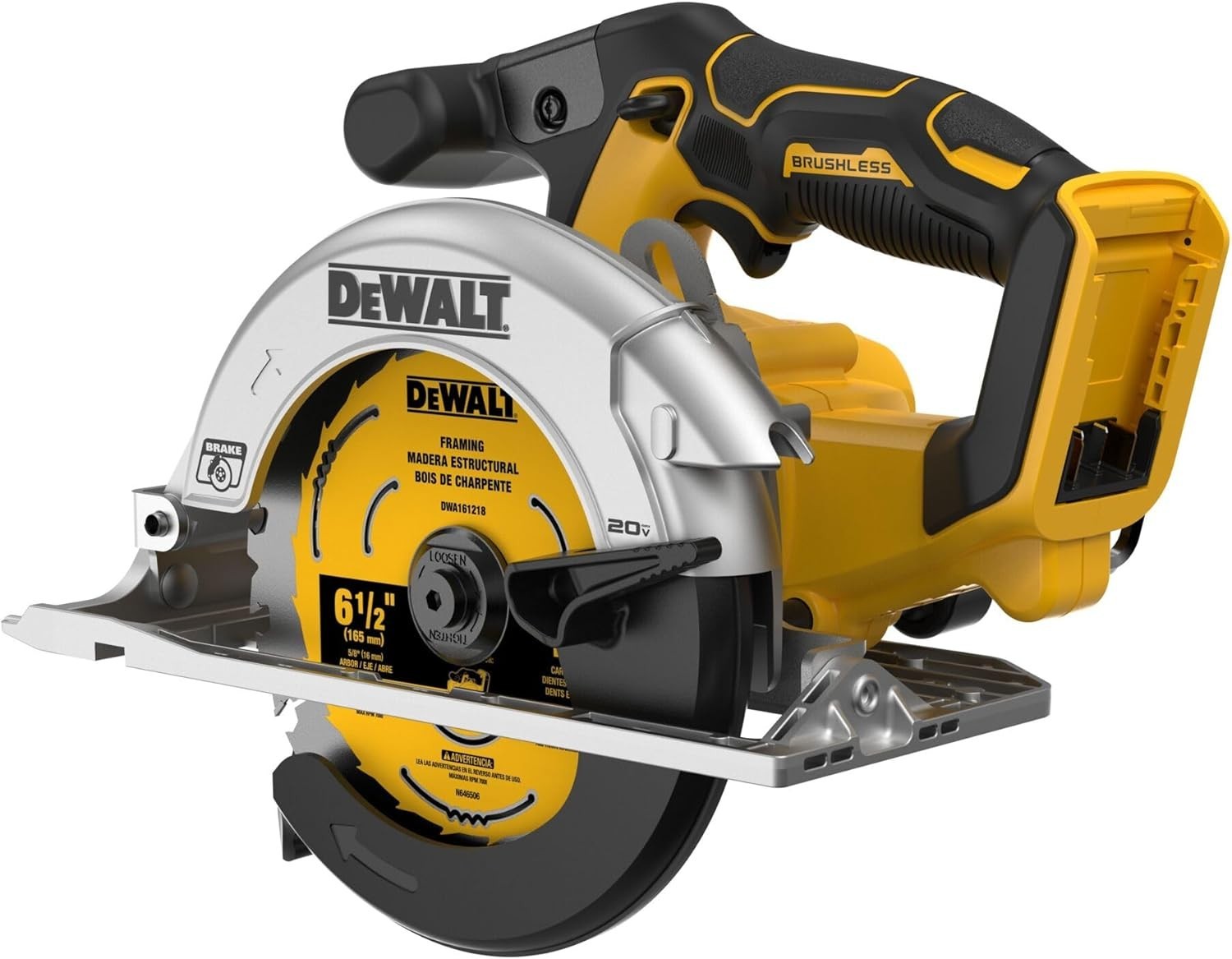 DEWALT DCS565B 6-1/2 20V Cordless Circular Handsaw (everything included)