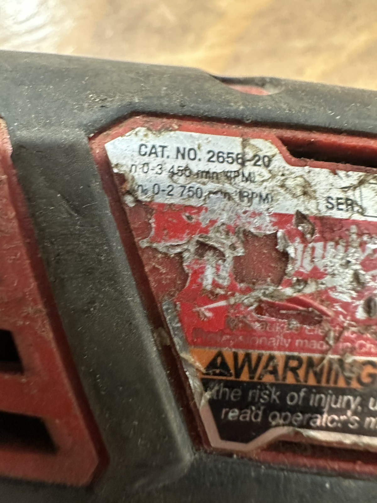 Milwaukee 2656-20 1/4&Prime; M18 Cordless Battery Hex Impact Driver 18 Volt 18V
