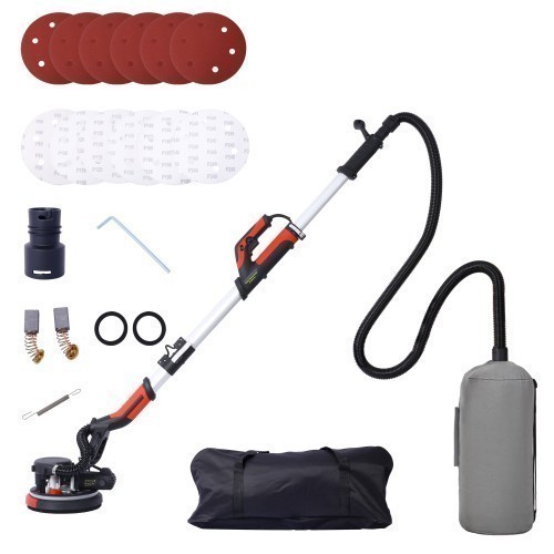 Drywall Sander Vacuum Dust Motor Floor Sander 900-1800RPM 780W Variable Speed