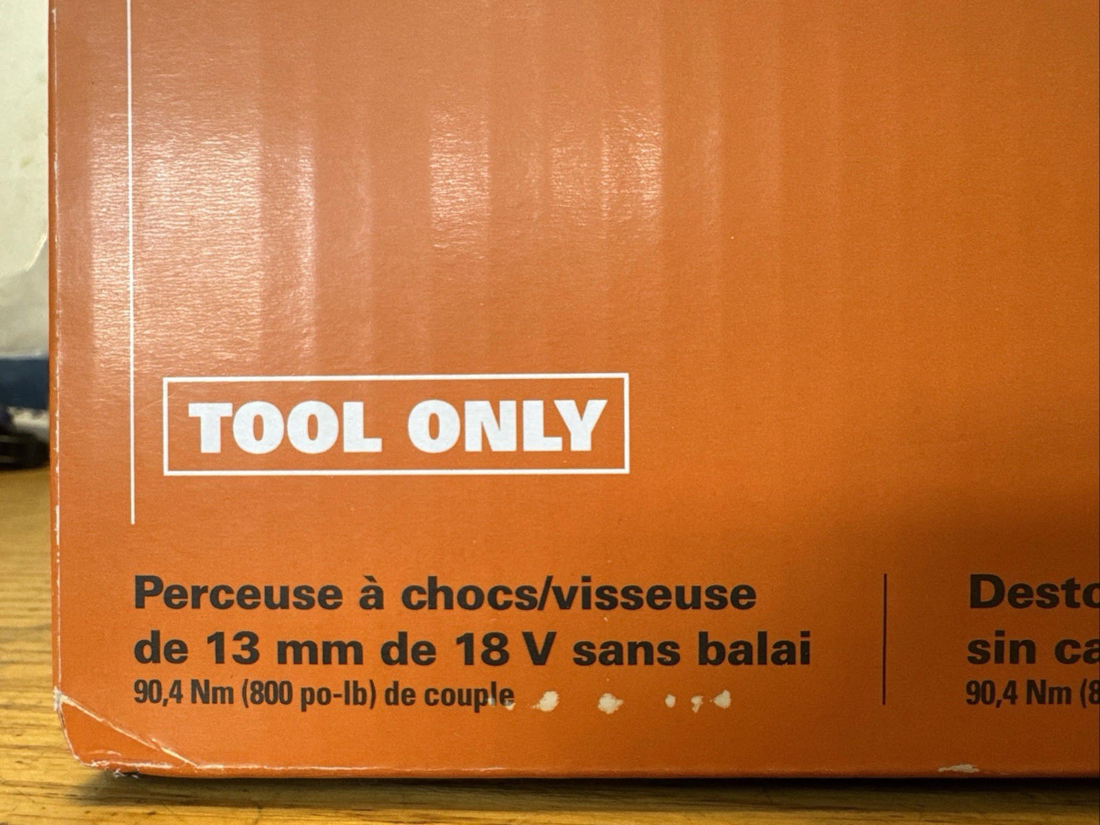 RIDGID 18V Brushless Cordless 1/2 in. High Torque Hammer Drill/Driver(Tool Only)