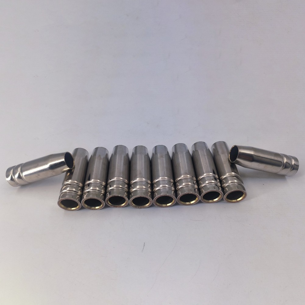 1450123 Conical Gas Nozzle Copper Diameter 95mm x 18mm x 53mm Length Set of 10