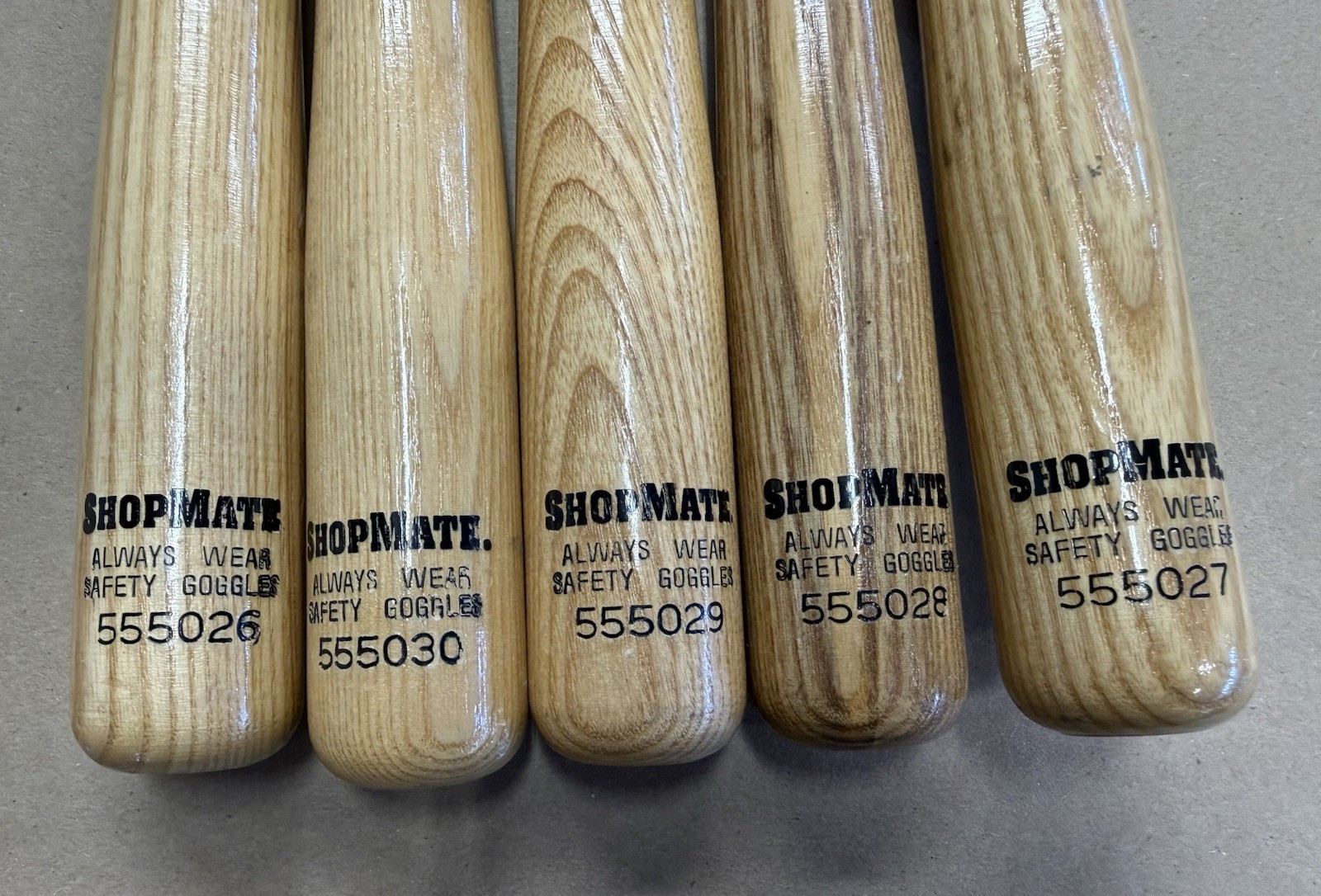 Shop Mate 5 Piece Lathe Chisel Wood Turning Tool Set (Excellent/Clean Condition)