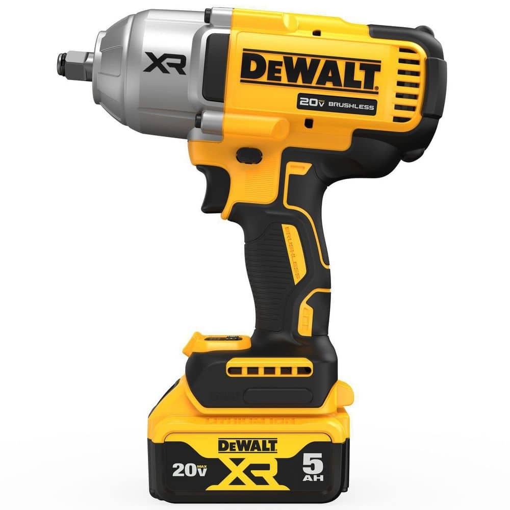 DEWALT 20V MAX Lithium-Ion Cordless 1/2 in. Impact Wrench Kit