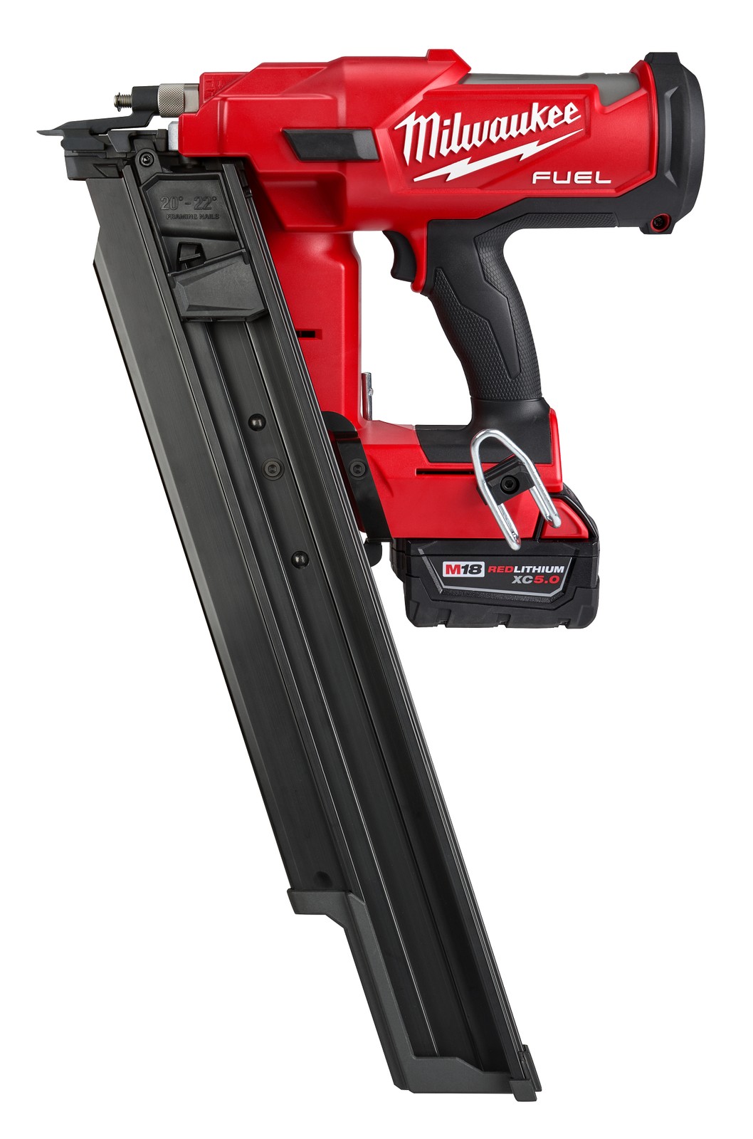 Milwaukee Tool 48-08-2744 M18 FUEL 21 Degree Framing Nailer Extended Capacity