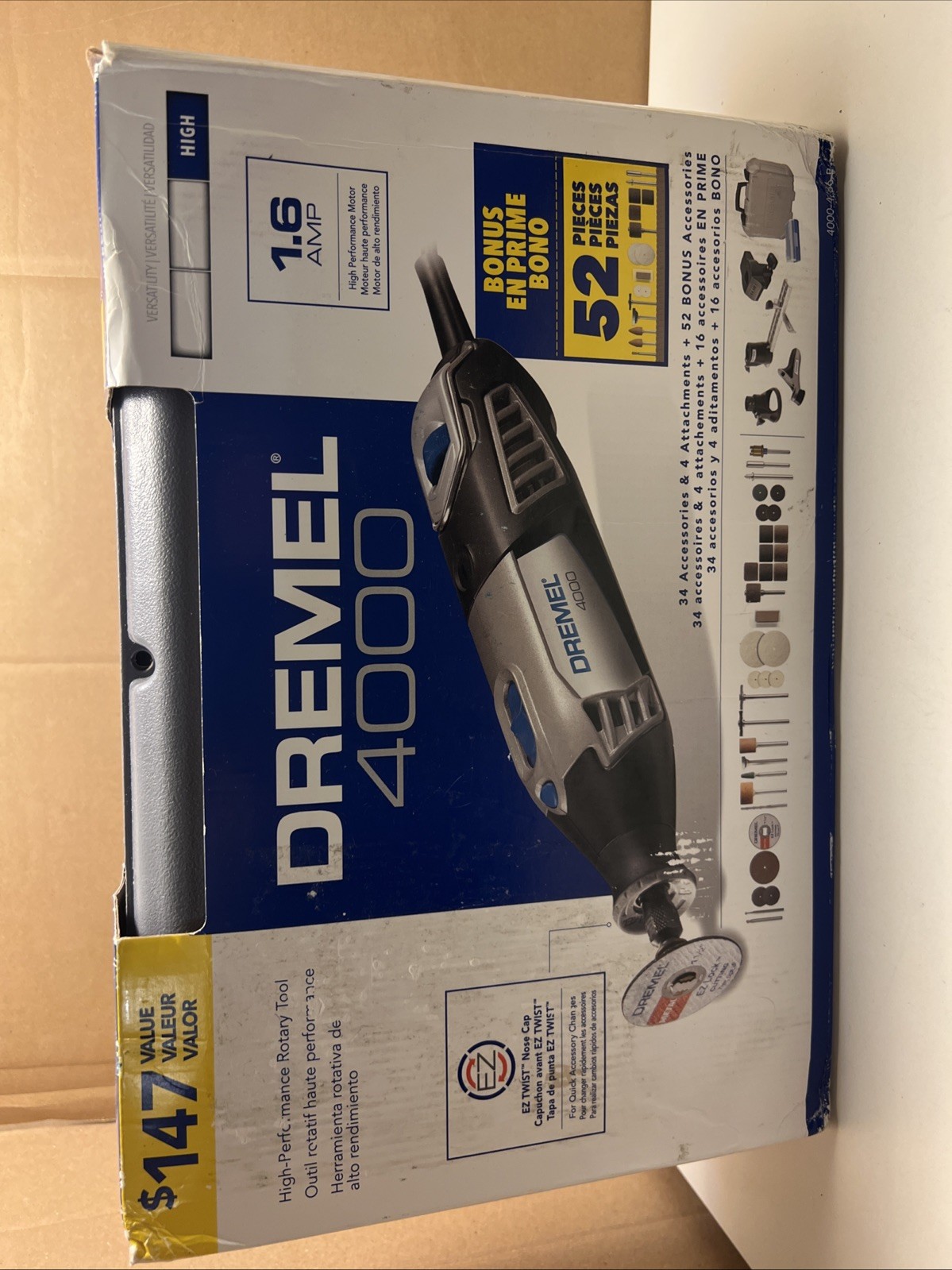 Dremel 4000-DR-RT Variable Speed High Performance Rotary Tool Kit Sale