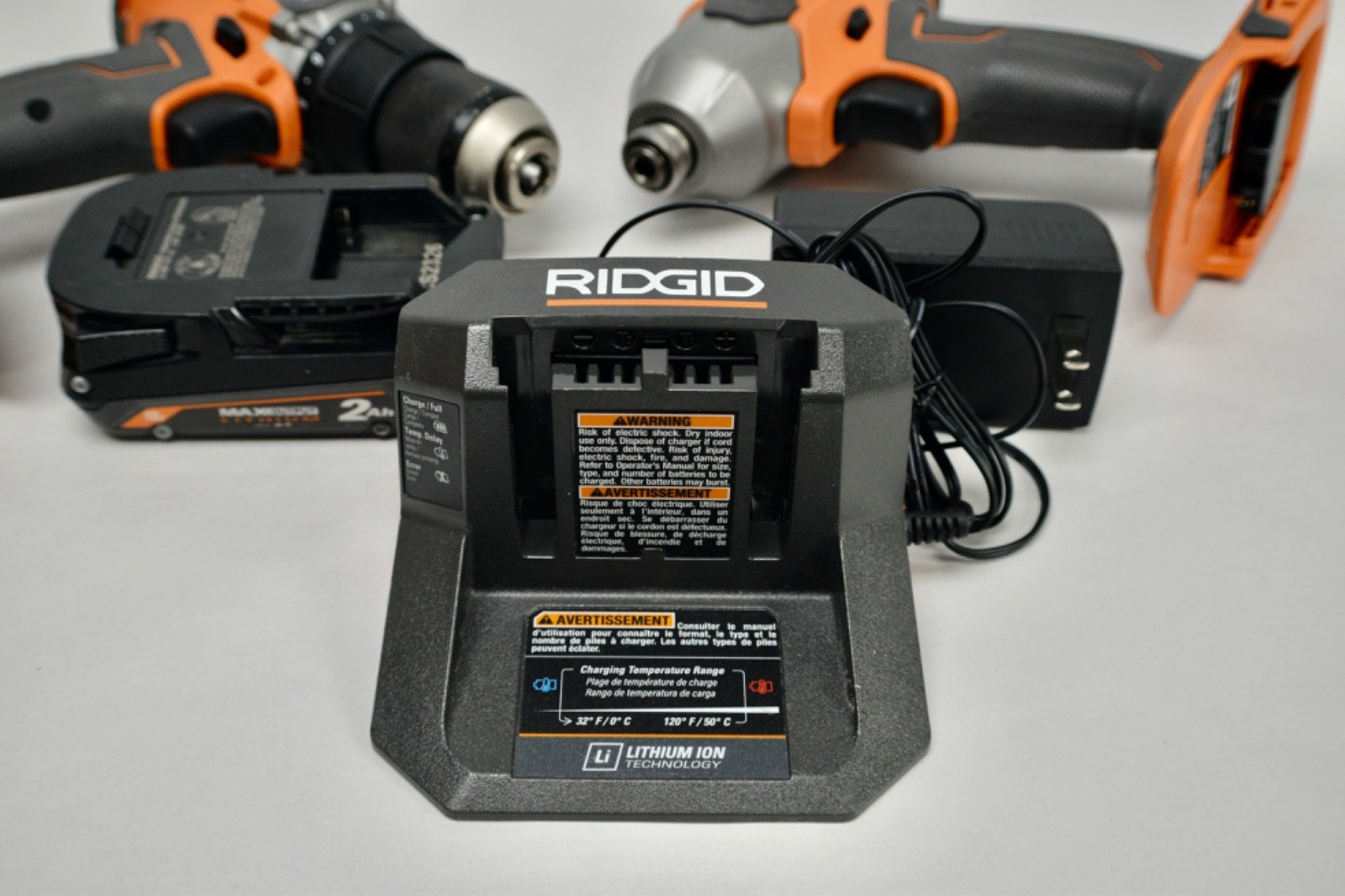 RIDGID R86001K 18V Cordless Drill and Driver