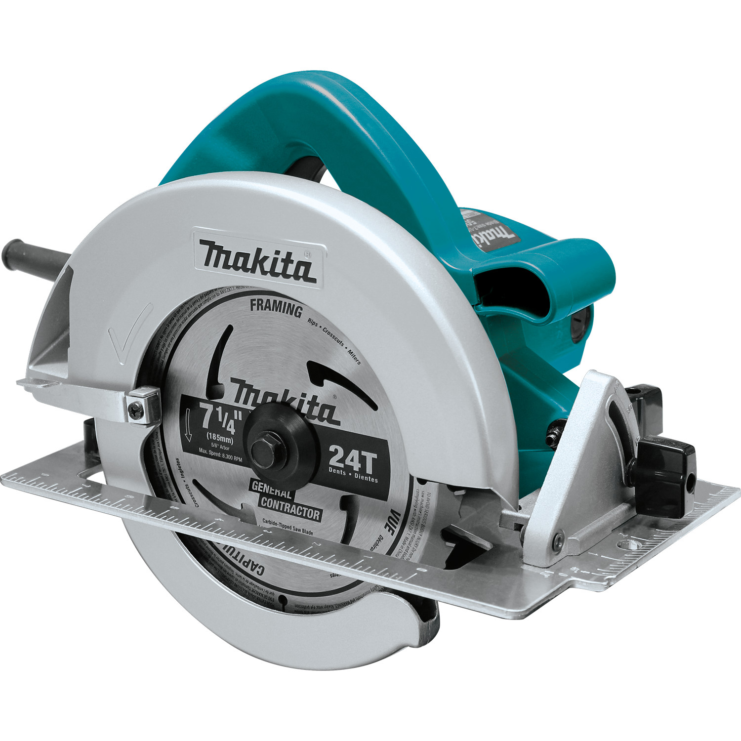Makita 15 Amp 7-1/4 in. Corded Electric Brake Circular Saw with built-in LEDs