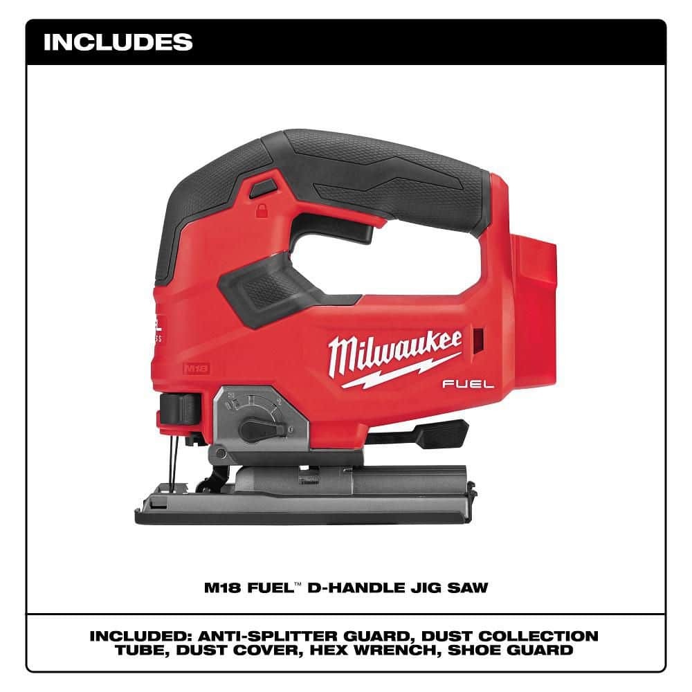 Milwaukee M18 FUEL 18V Lithium-Ion Brushless Cordless Jig Saw (Tool-Only)