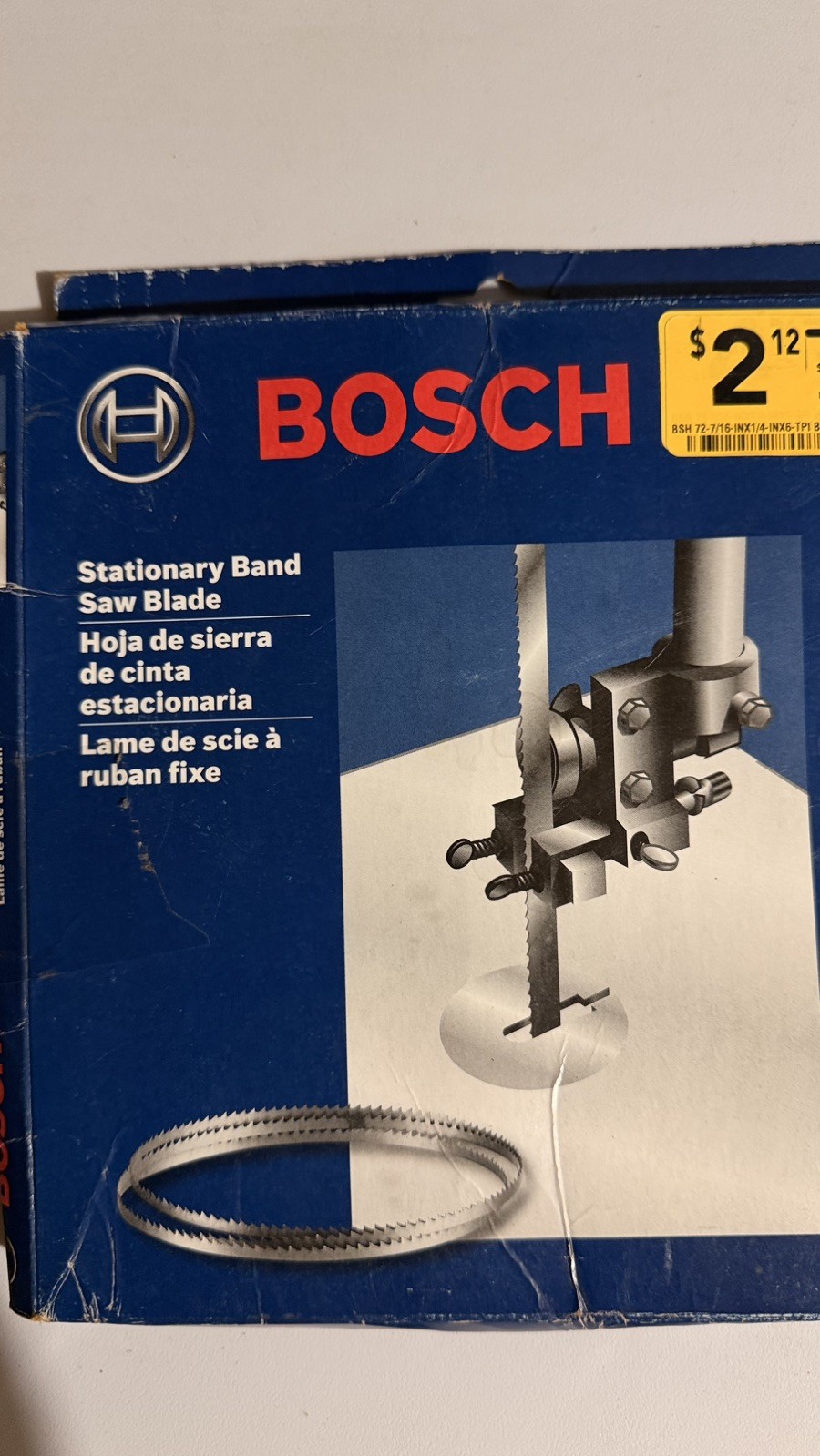 Bosch Stationary Band Saw Blade BS9312-18M 93-1/2” 18TPI For 14” Band Saws {UU}