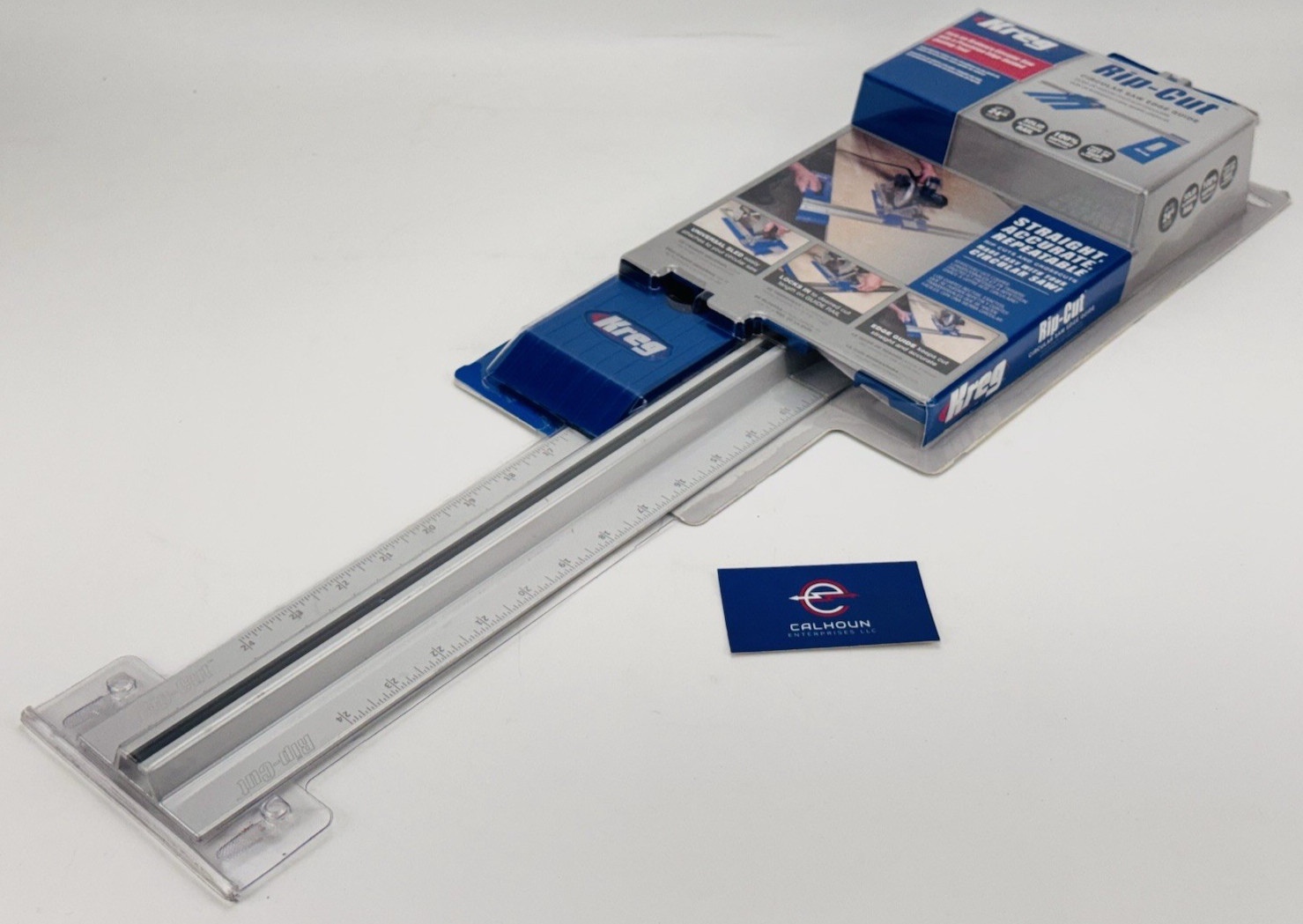New! Kreg Rip-Cut Circular Saw Edge Guide KMA2685 Straight Cut Track