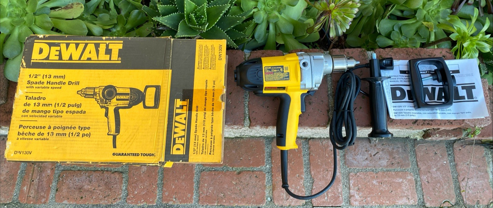 DEWALT DW130V 120V 1/2 inch Spade Handle Drill Driver