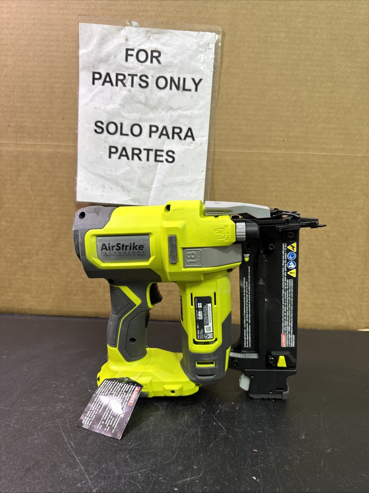 Ryobi P321 18V 18 Gauge Brad Nailer-W18