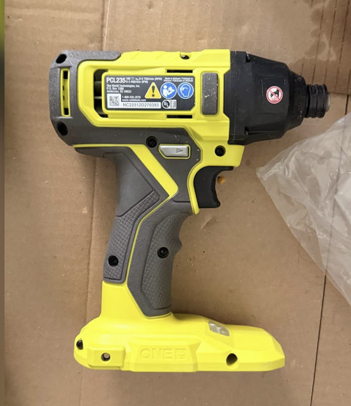 Ryobi ONE+ HP 18V Brushless Cordless Compact 1/4 in. Hex Impact Driver