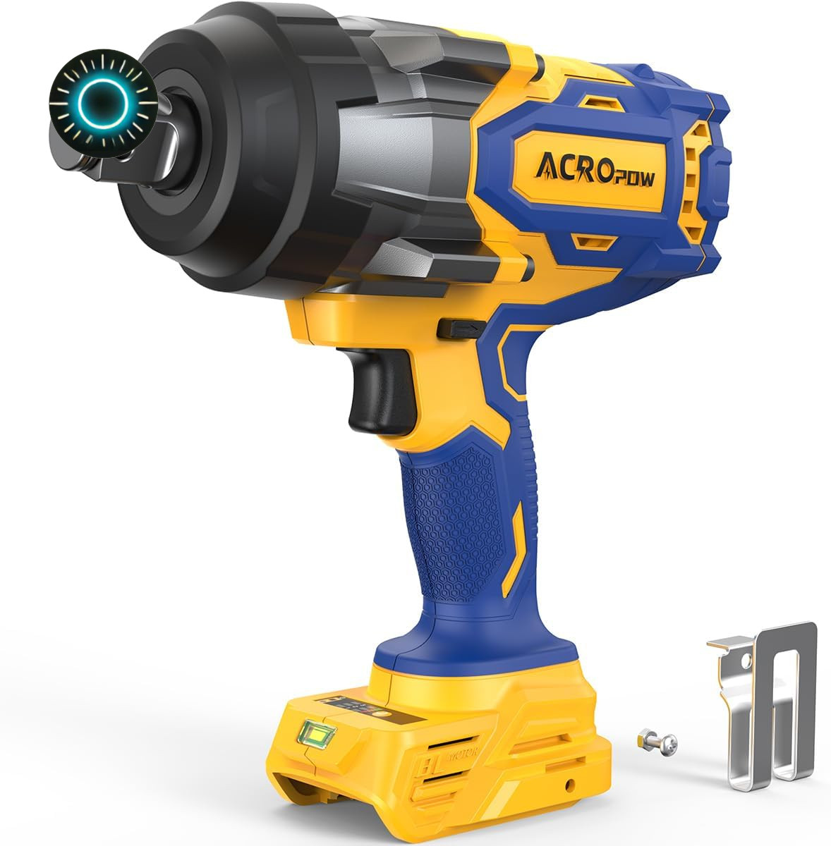 Cordless Impact Wrench Compatible with DEWALT 20V MAX Battery 3/4” 1850FT-LBS B