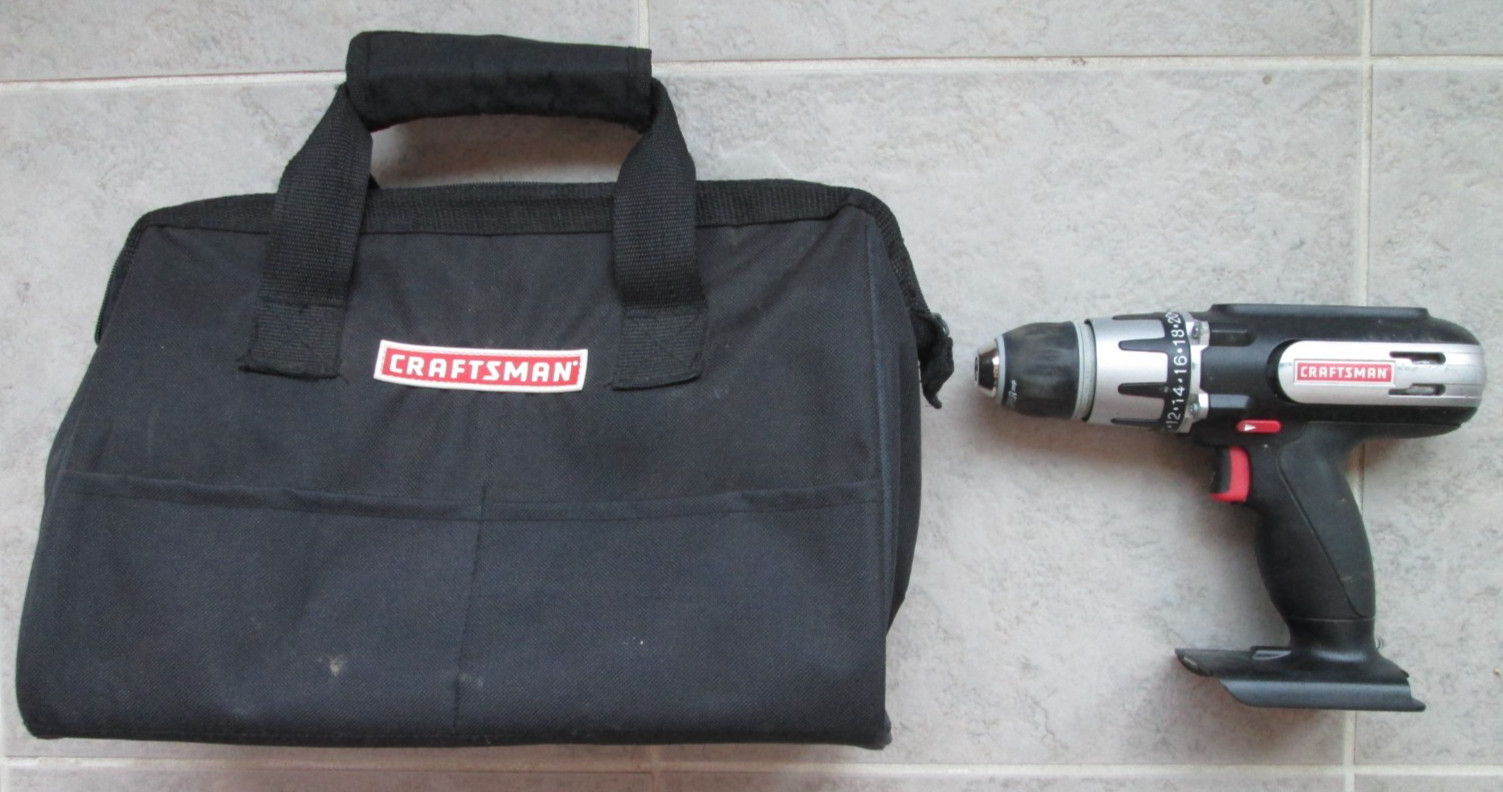 Craftsman 16V Lithium-Ion 3/8” 320.10320 ~ Drill Driver, Carry Bag/Case ONLY