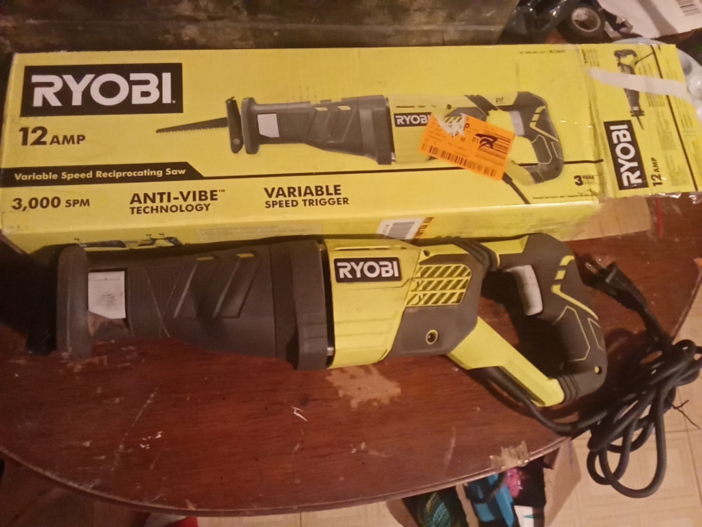 Ryobi RJ186V Reciprocating Saw