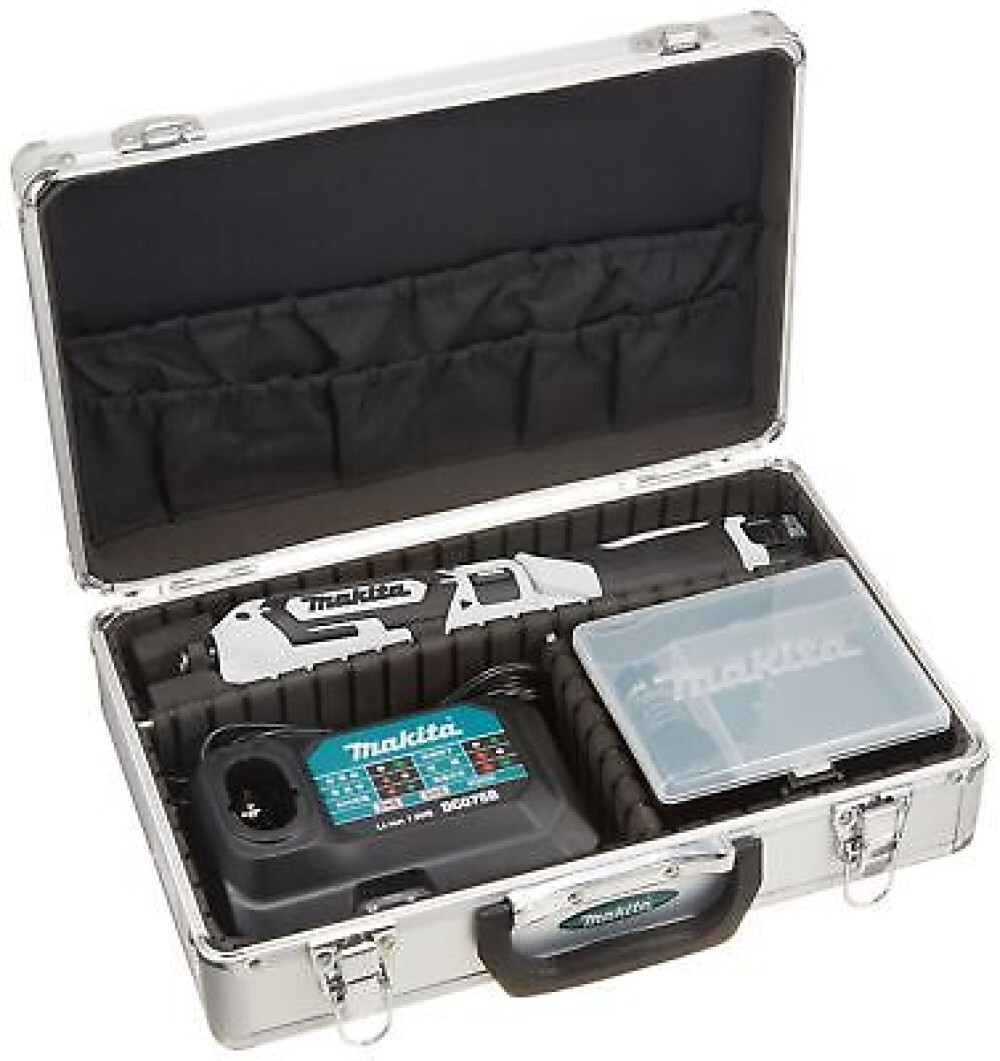 Makita TD022DSHXW Impact Driver 2 Batteries & Charger with Case White New
