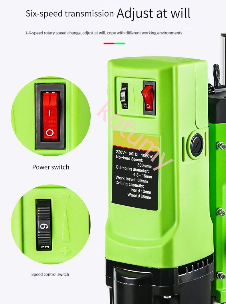 Precision Bench Drill Miniature 220V Drill Press Multi-Function Drilling Machine