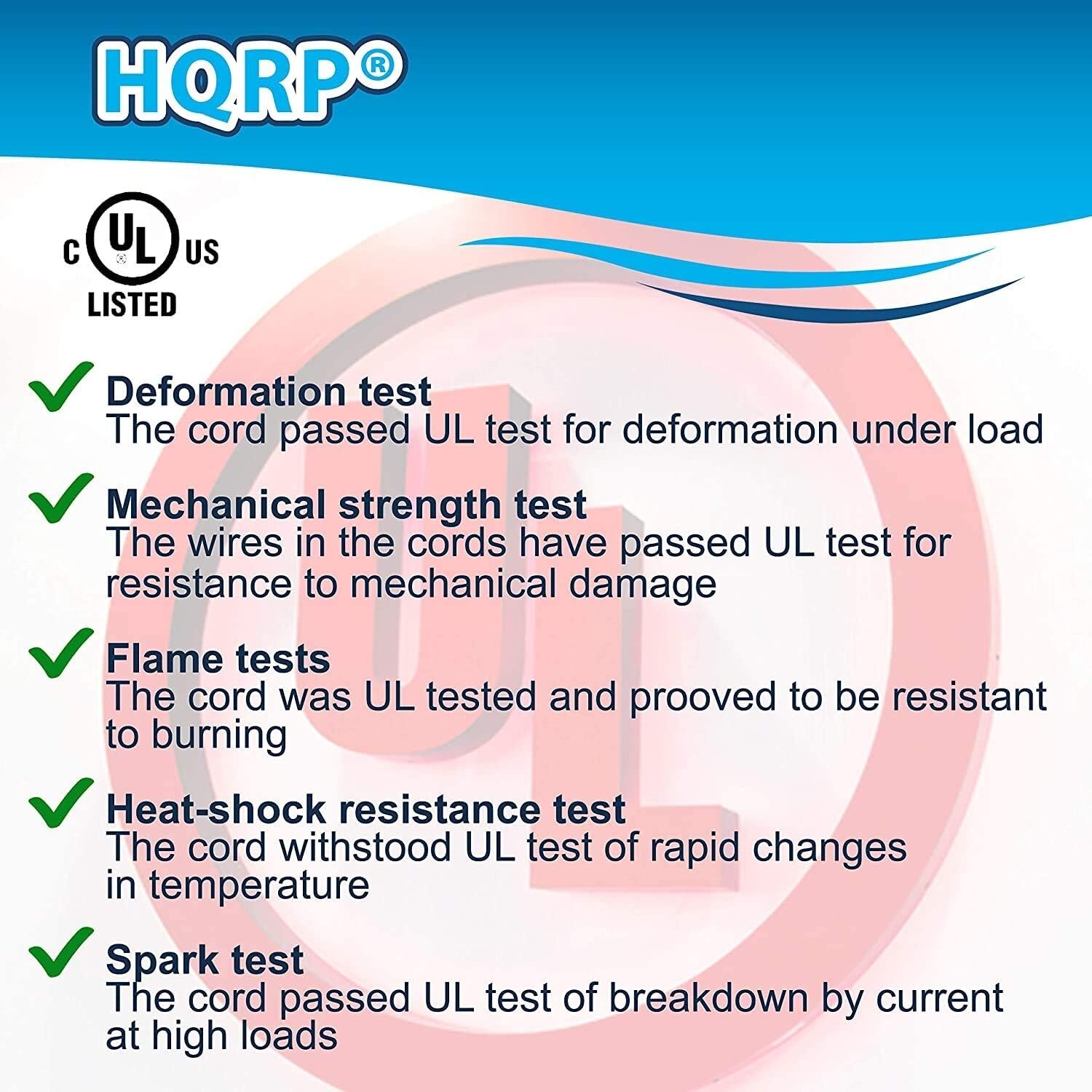 HQRP Cable de CA para DeWalt DW105, DW106, DW107-35, DW108, DW110, DW111, DW116