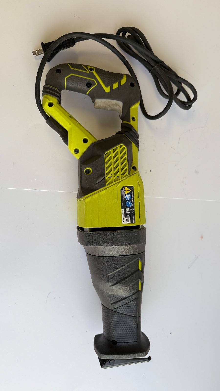 RYOBI RJ1861VWN 12 Amp Corded Reciprocating Saw Variable Speed Tested Works